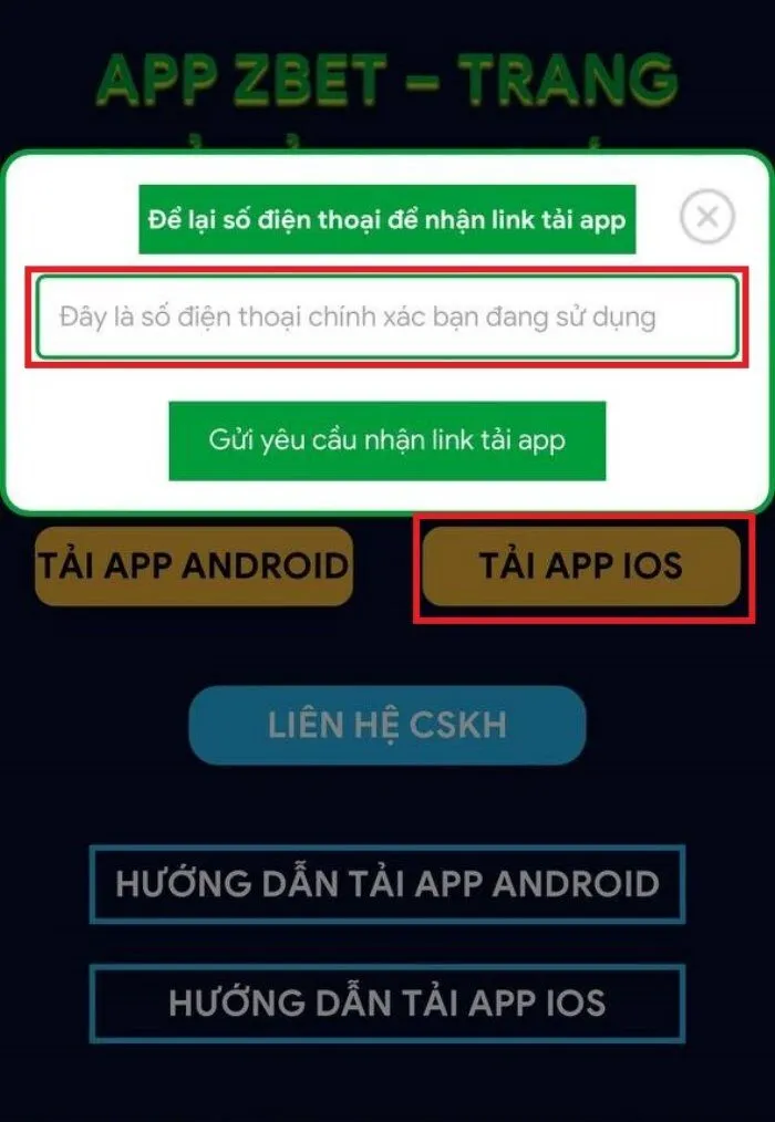 Cài đặt app trên hệ điều hành Android